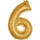 50in Gold Number Balloon (6)
